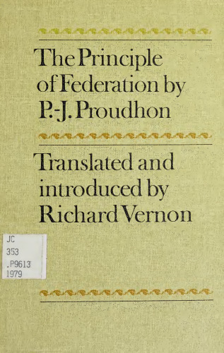 The Principle Of Federation