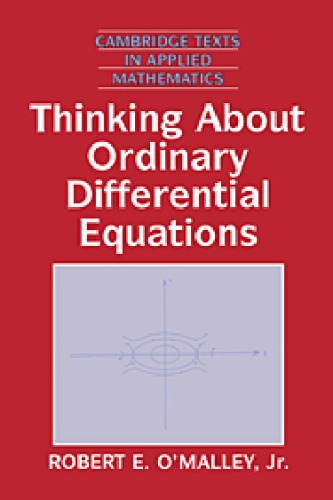 Thinking about Ordinary Differential Equations