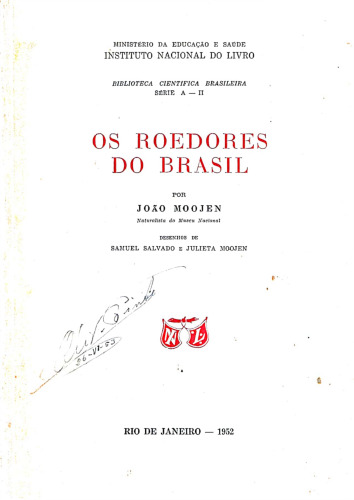 Os roedores do Brasil