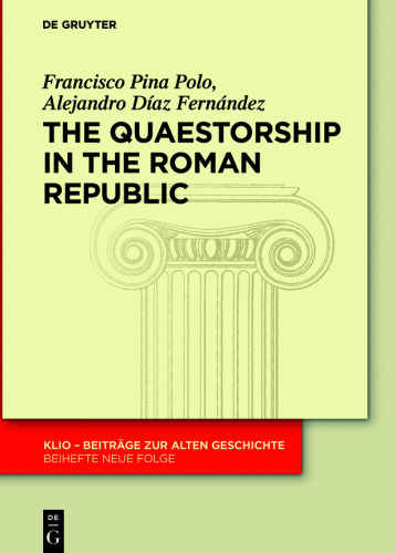 The Quaestorship in the Roman Republic