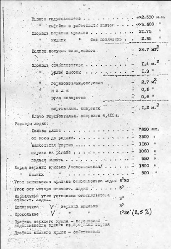 Техническое описание и инструкция по эксплуатации самолета Ш-2 с мотором М-11