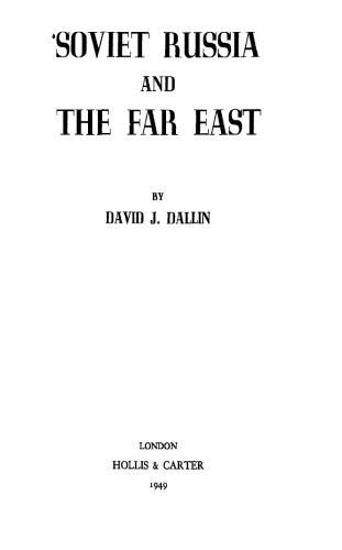 Soviet Russia and Far East
