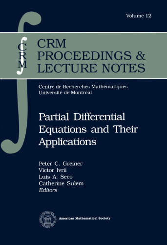 Partial differential equations and their applications