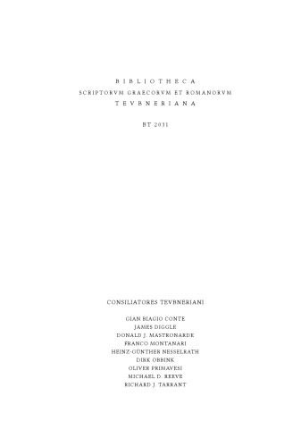 Theodori Metochitae Orationes: Ediderunt Ioannis Polemis Et Eleni Kaltsogianni