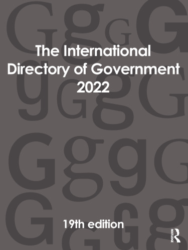 The International Directory of Government 2022