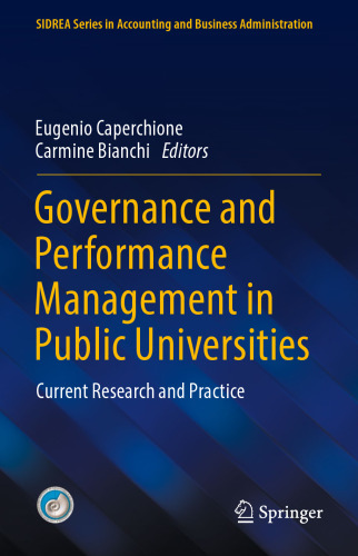 Governance and Performance Management in Public Universities: Current Research and Practice