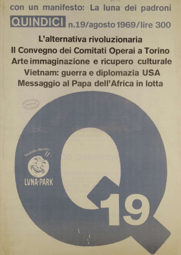 Quindici. Numero 19 (agosto 1969)