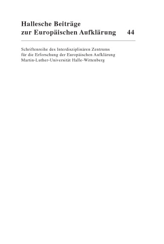 Aufklärung durch Historisierung: Johann Salomo Semlers Hermeneutik des Christentums