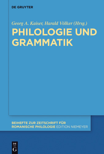 Philologie und Grammatik