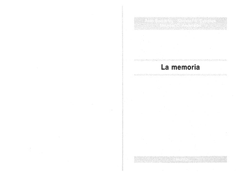 La memoria