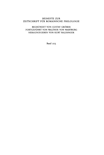 Zu den Anfängen der französischen Grammatiksprache: Textausgaben und Wortschatzstudien