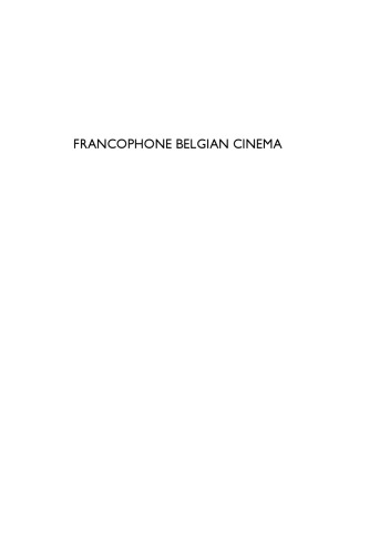 Francophone Belgian Cinema
