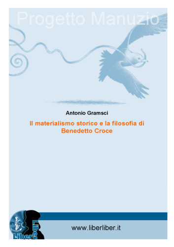 Il materialismo storico e la filosofia di Benedetto Croce