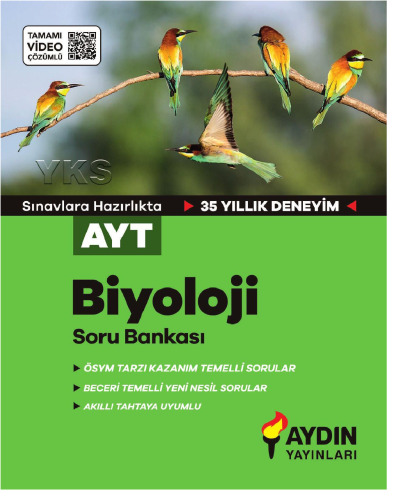 2023 Aydın Yayınları AYT Biyoloji Soru Bankası