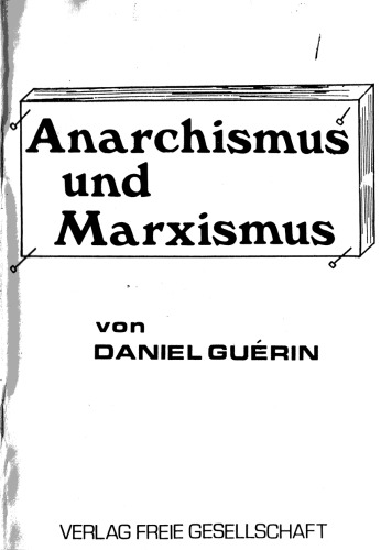 Anarchismus und Marxismus