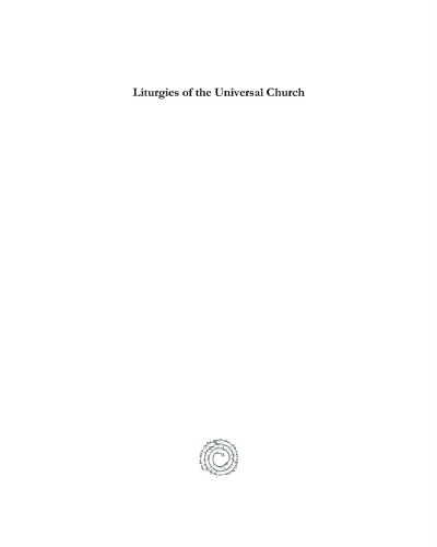 Liturgies of the Universal Church