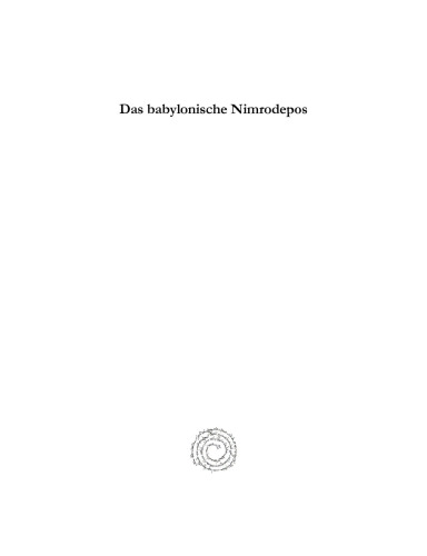 Das Babylonische Nimrodepos: [gilgamesh]
