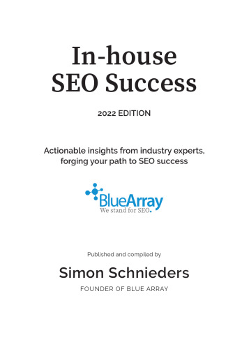 In-house SEO Success