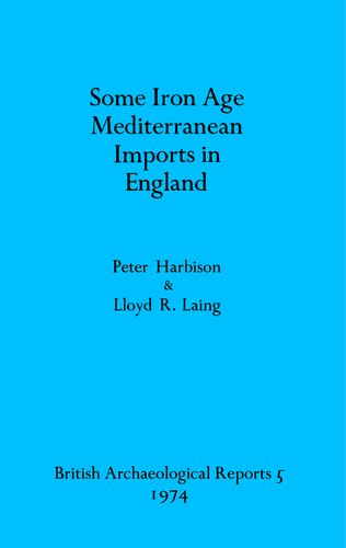 Some Iron Age Mediterranean Imports in England
