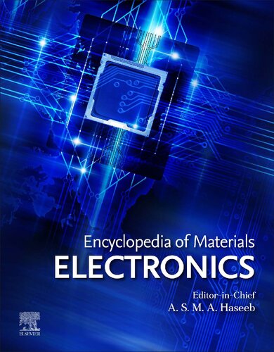 Encyclopedia of Materials: Electronics (Volume III)