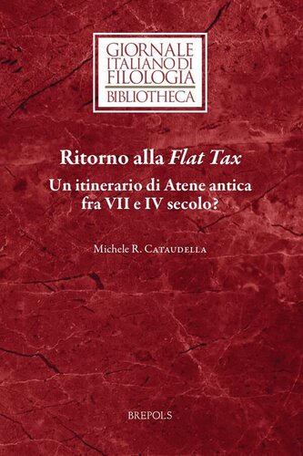 Ritorno alla Flat Tax: Un itinerario di Atene antica fra VII e IV secolo?