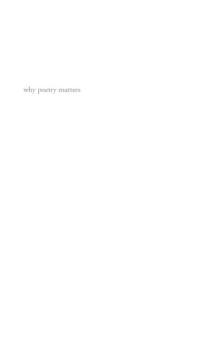 Why Poetry Matters
