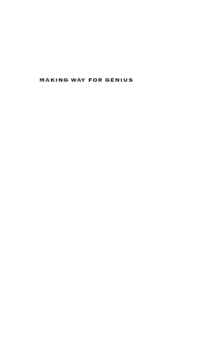 Making Way for Genius: The Irish Aristocracy in the Seventeenth Century