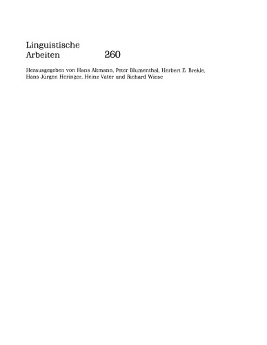 Betriebslinguistik und Linguistikbetrieb: Akten des 24. Linguistischen Kolloquiums, Universität Bremen, 4.-6- September 1989, Bd. 1