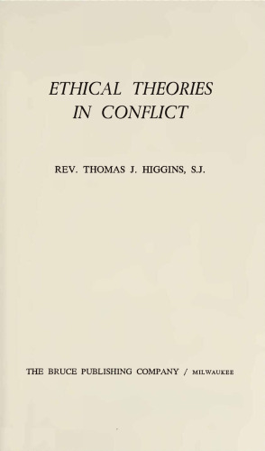 Ethical Theories in Conflict