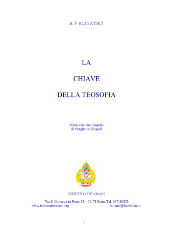 LA CHIA VE DELLA TEOSOFIA