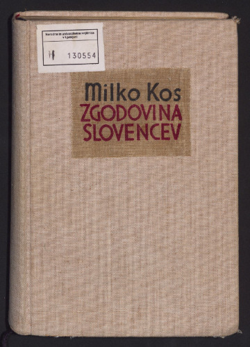 Zgodovina Slovencev od naselitve do 15. stoletja