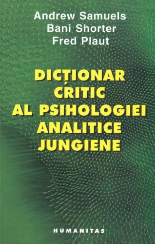Dictionar critic al psihologiei analitice jungiene