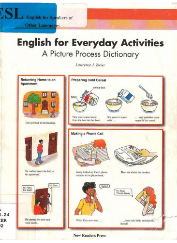 English for Everyday Activities: A Picture Process Dictionary