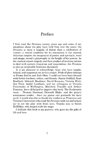 Aeschylus: Persians: Duckworth Companions to Greek and Roman Trag