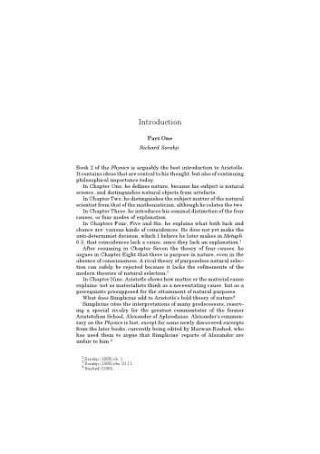 Simplicius: On Aristotle Physics 2