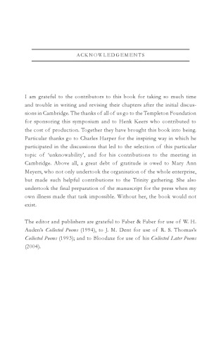 Knowing The Unknowable: Science and Religions on God and the Universe