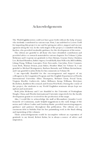 World Englishes: Volume III: Central America