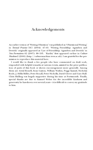 Derrida: Writing Events