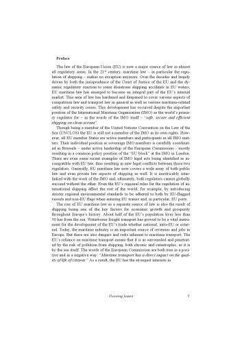 EU Maritime Transport Law