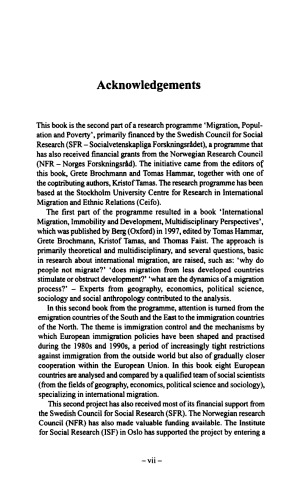 Mechanisms of Immigration Control: A Comparative Analysis of European Regulation Policies