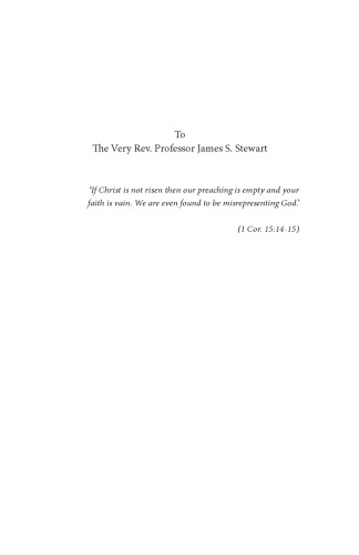Space, Time and Resurrection