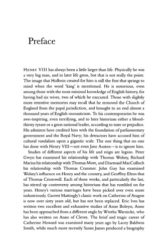 Henry VIII: Church, Court and Conflict