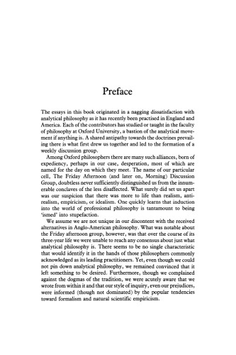 The Need for Interpretation: Contemporary Conceptions of the Philosopher’s Task