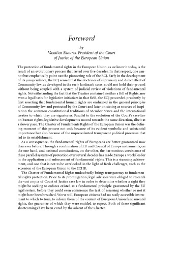 The EU Charter of Fundamental Rights: A Commentary