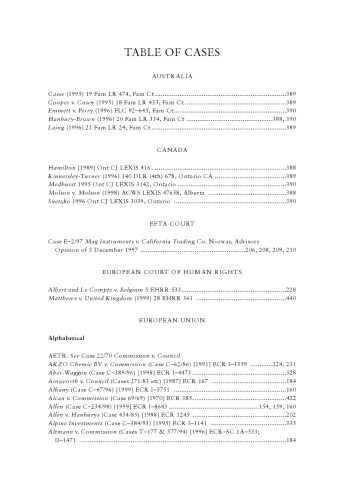 The Cambridge Yearbook of European Legal Studies Volume 4, 2001