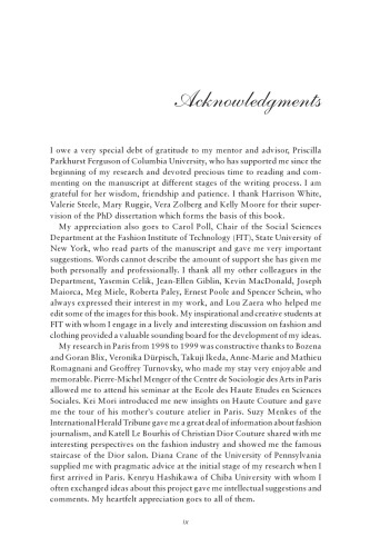 The Japanese Revolution in Paris Fashion: Dress, Body, Culture