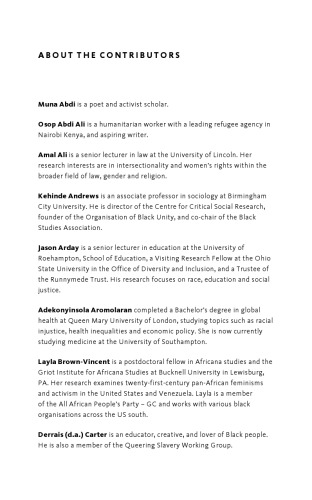 The Fire Now: Anti-Racist Scholarship in Times of Explicit Racial Violence