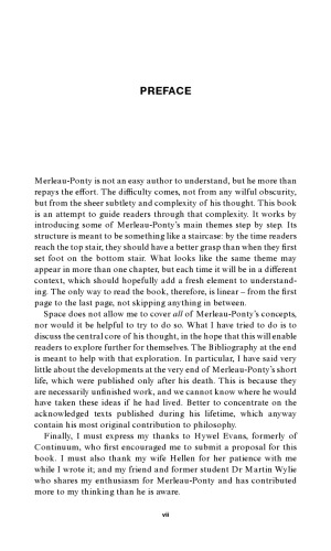 Merleau-Ponty: A Guide for the Perplexed