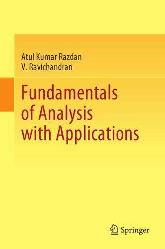 Fundamentals of Analysis with Applications