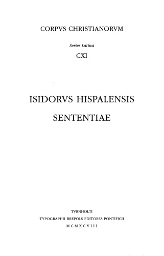 Sententiae
